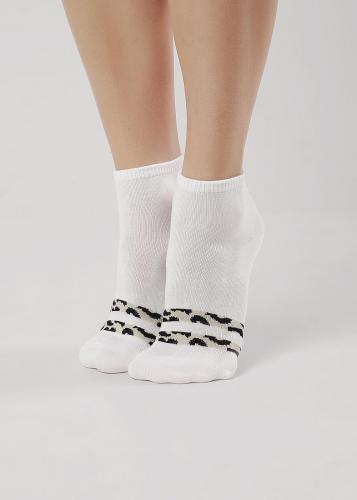 Носки жен CLE Д5506 fashion база хл+эл-бел 1